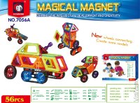 Магнитный конструктор Magical Magnet из 56 деталей в наборе