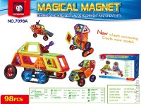 Магнитный конструктор Magical Magnet из 98 деталей в наборе