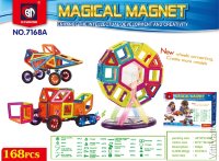 Набор магнитного конструктора Magical Magnet из 168 деталей