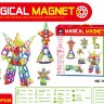 Набор магнитного конструктора Magical Magnet, 198 деталей