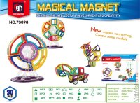 Набор магнитного конструктора Magical Magnet, 98 деталей